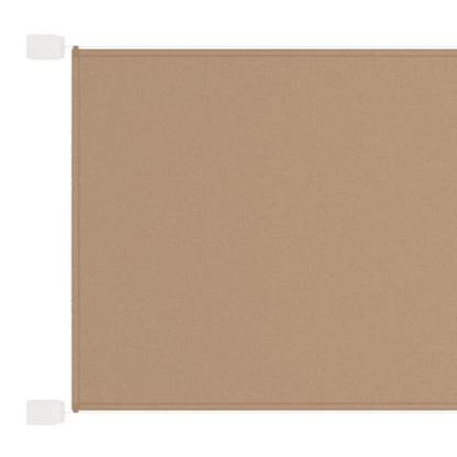 Senkrechtmarkise Taupe 60x1000 cm Oxford-Gewebe - Pazzar.ch