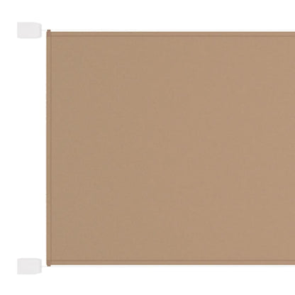 Senkrechtmarkise Taupe 140x420 cm Oxford-Gewebe - Pazzar.ch