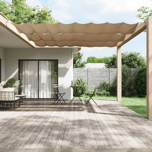 Senkrechtmarkise Taupe 140x420 cm Oxford-Gewebe - Pazzar.ch