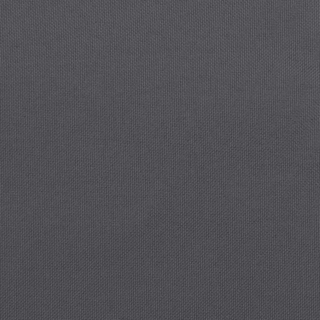 Stuhlkissen 2 Stk. Anthrazit 40x40x7 cm Oxford-Gewebe - Pazzar.ch