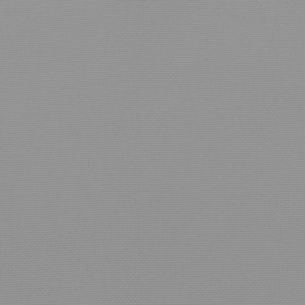 Stuhlkissen 2 Stk. Grau 40x40x7 cm Oxford-Gewebe - Pazzar.ch