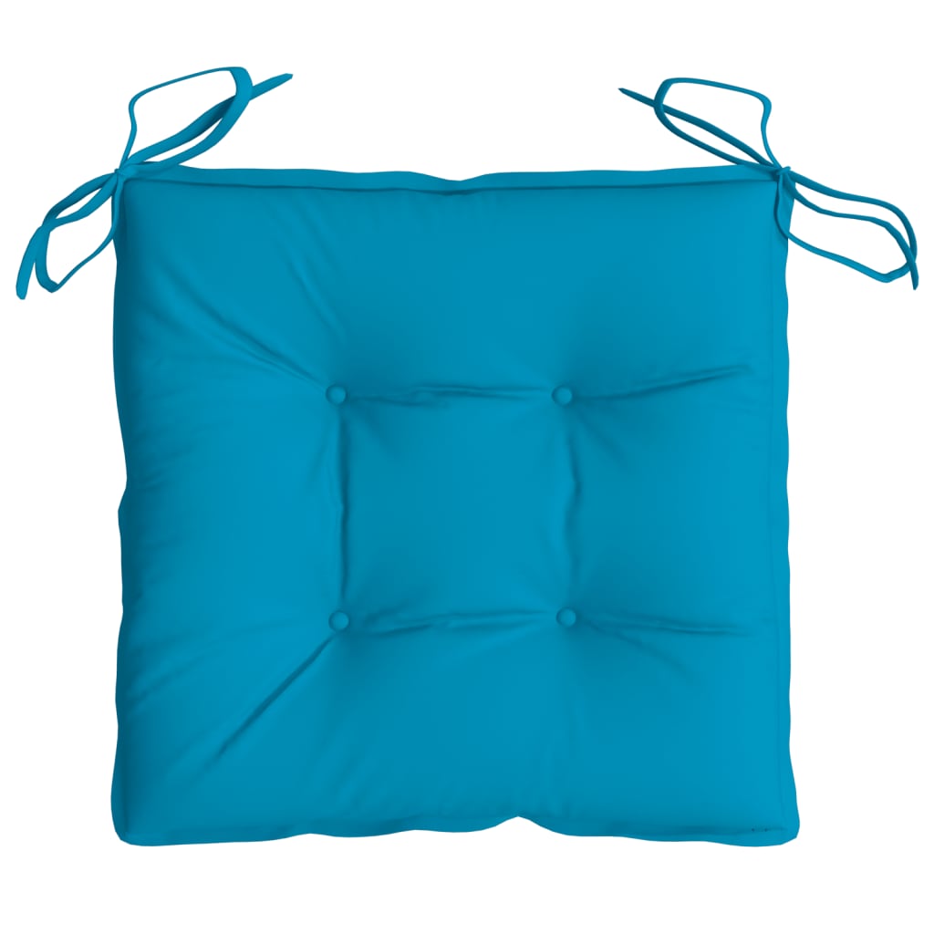 Stuhlkissen 2 Stk. Hellblau 40x40x7 cm Oxford-Gewebe - Pazzar.ch