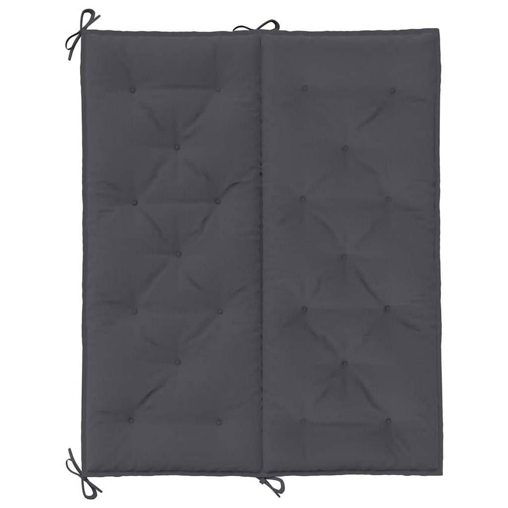 Gartenbank-Auflage Anthrazit 120x(50+50)x7 cm Oxford-Gewebe - Pazzar.ch