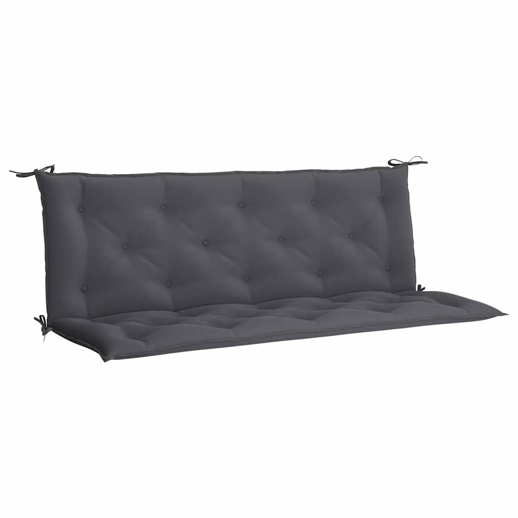 Gartenbank-Auflage Anthrazit 150x(50+50)x7 cm Oxford-Gewebe - Pazzar.ch