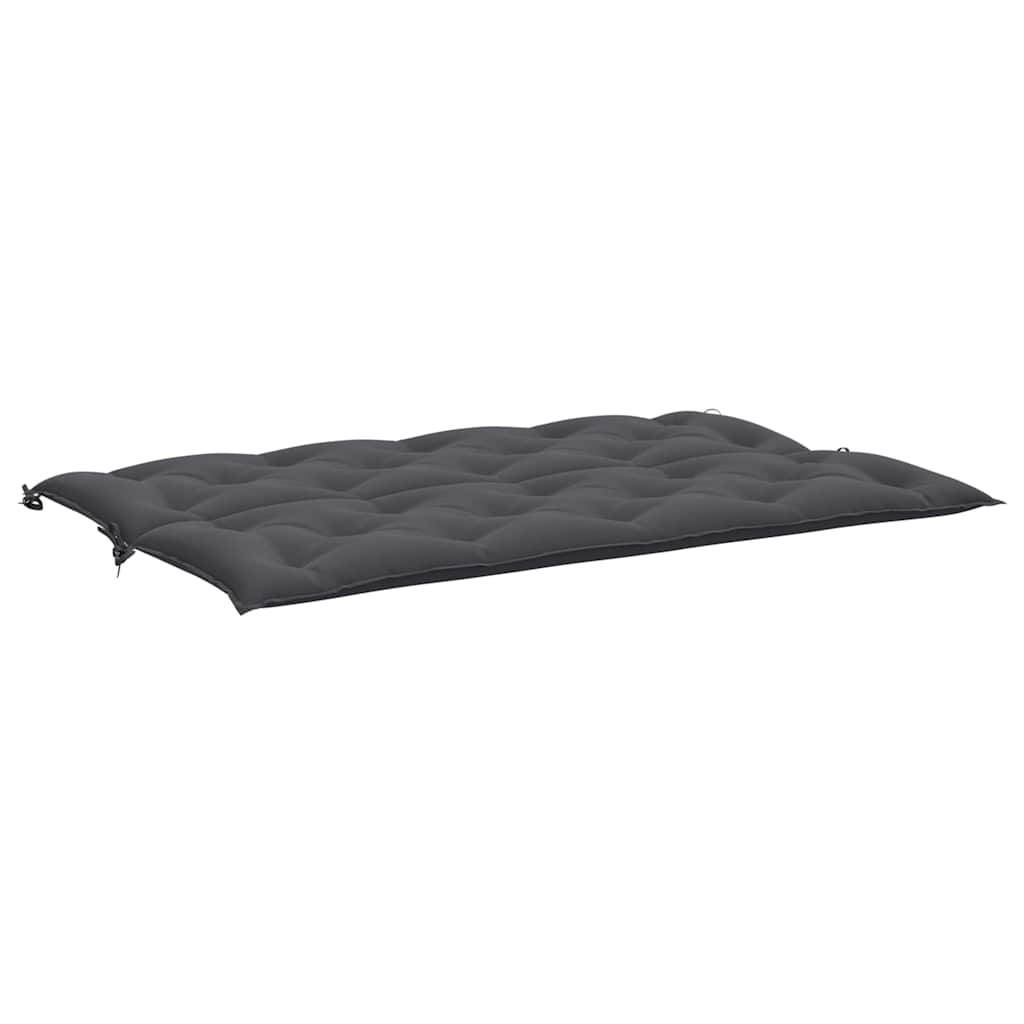 Gartenbank-Auflage Anthrazit 150x(50+50)x7 cm Oxford-Gewebe - Pazzar.ch