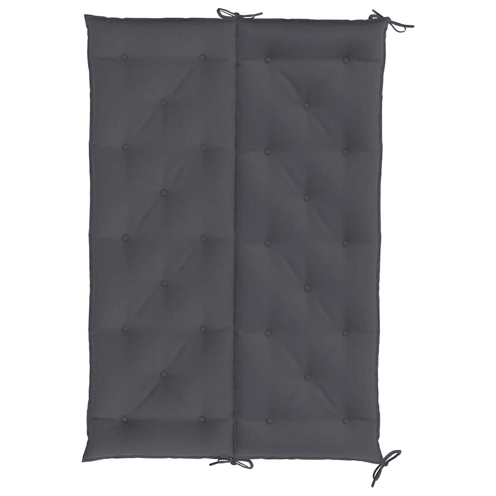 Gartenbank-Auflage Anthrazit 150x(50+50)x7 cm Oxford-Gewebe - Pazzar.ch