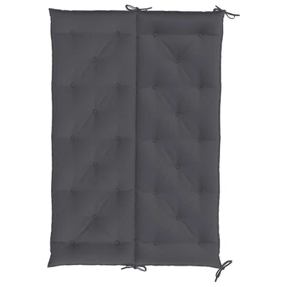 Gartenbank-Auflage Anthrazit 150x(50+50)x7 cm Oxford-Gewebe - Pazzar.ch