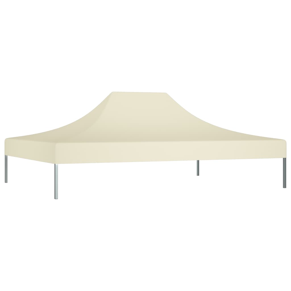 Partyzelt-Dach 4x3 m Creme 270 g/m² - Pazzar.ch