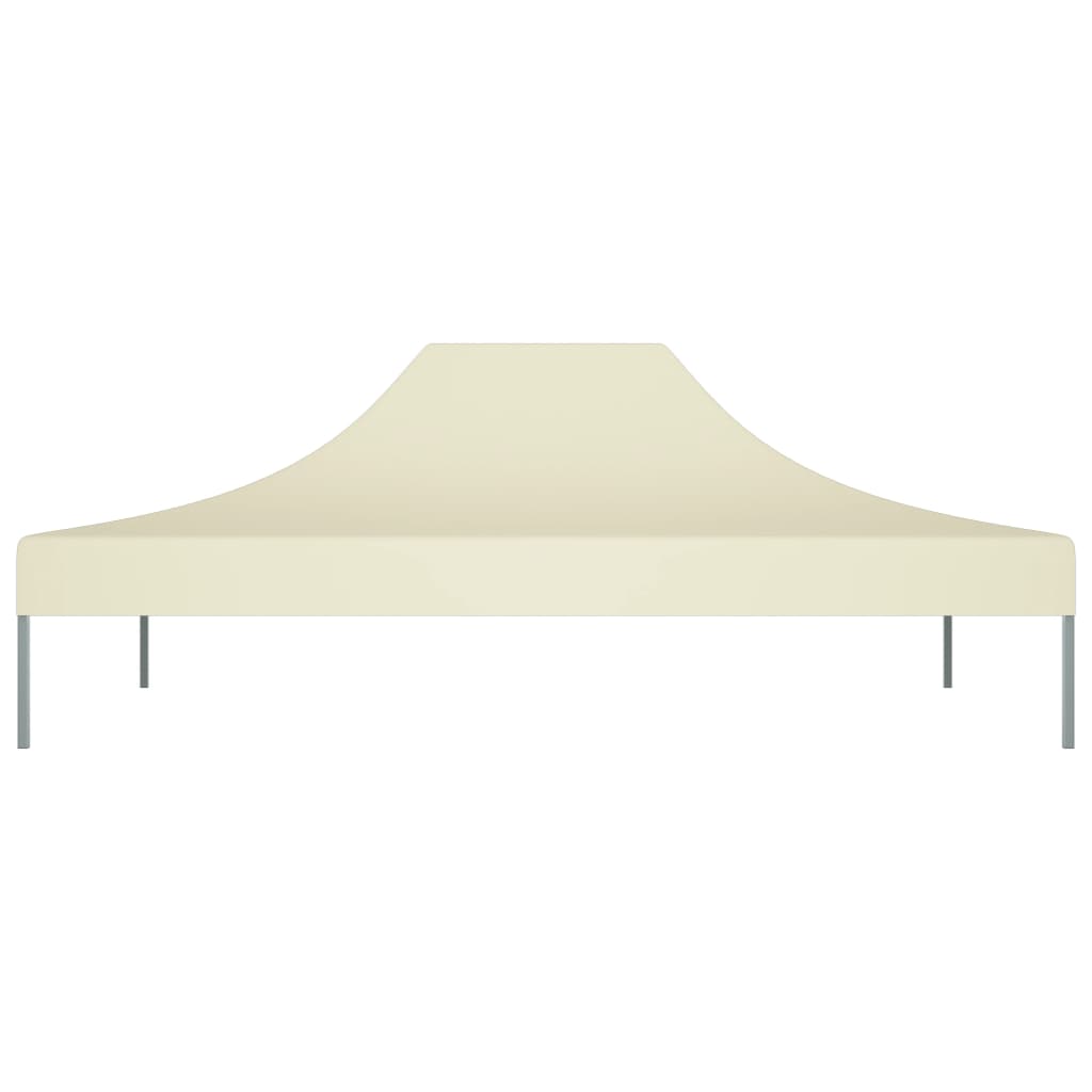 Partyzelt-Dach 4x3 m Creme 270 g/m² - Pazzar.ch