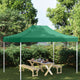 Partyzelt-Dach 4x3 m Grün 270 g/m²