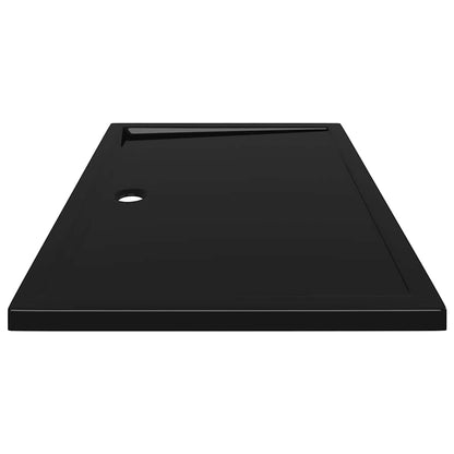 Duschtasse ABS Rechteckig Schwarz 80x120 cm - Pazzar.ch