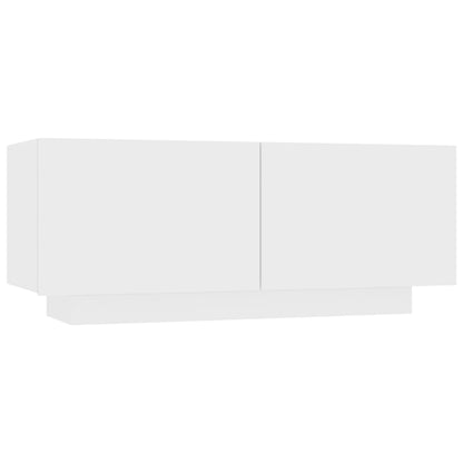 TV-Schrank Weiß 100x35x40 cm Holzwerkstoff - Pazzar.ch