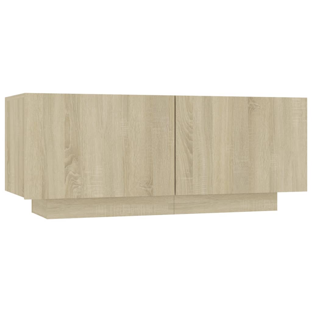 TV-Schrank Sonoma-Eiche 100x35x40 cm Holzwerkstoff - Pazzar.ch