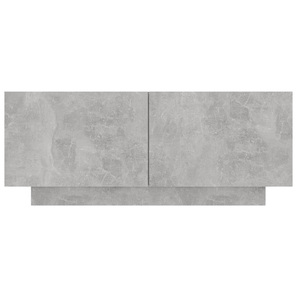 TV-Schrank Betongrau 100x35x40 cm Holzwerkstoff - Pazzar.ch