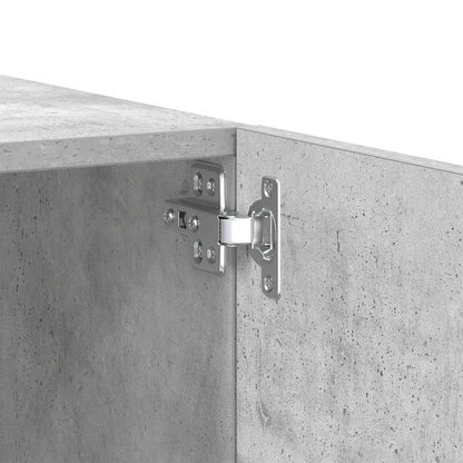 TV-Schrank Betongrau 100x35x40 cm Holzwerkstoff - Pazzar.ch