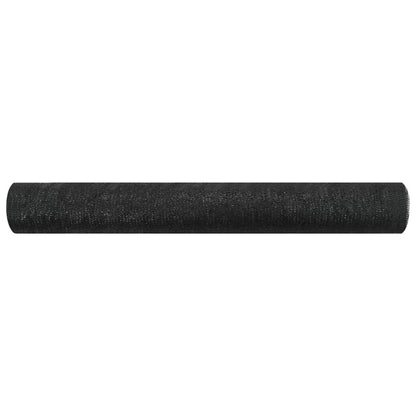 Zaunblende Schwarz 1,2x25 m HDPE 75 g/m² - Pazzar.ch