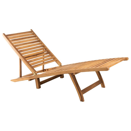 Sonnenliege Massivholz Teak - Pazzar.ch