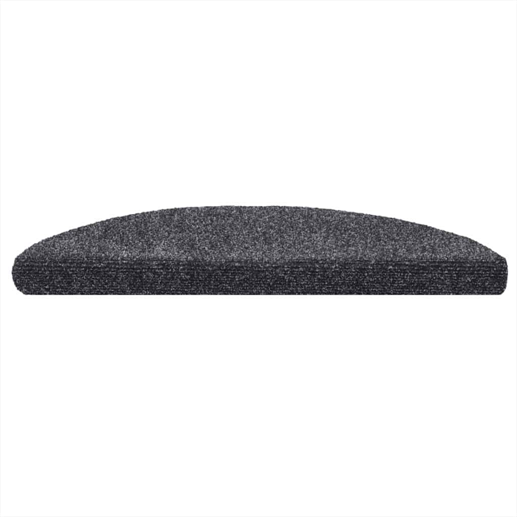 Selbstklebende Treppenmatten 10 Stk. Dunkelgrau 56x17x3 cm - Pazzar.ch