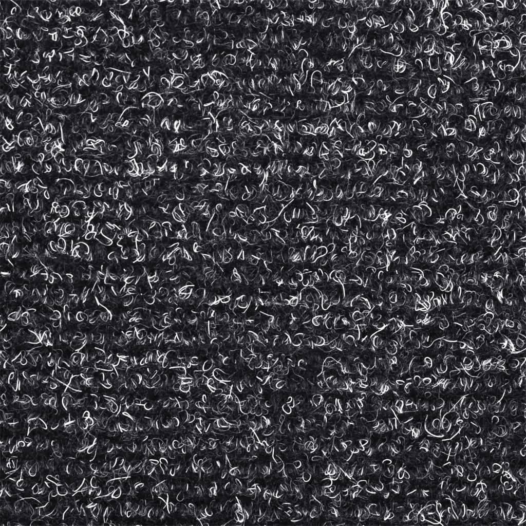 Selbstklebende Treppenmatten 10 Stk. Dunkelgrau 56x17x3 cm - Pazzar.ch