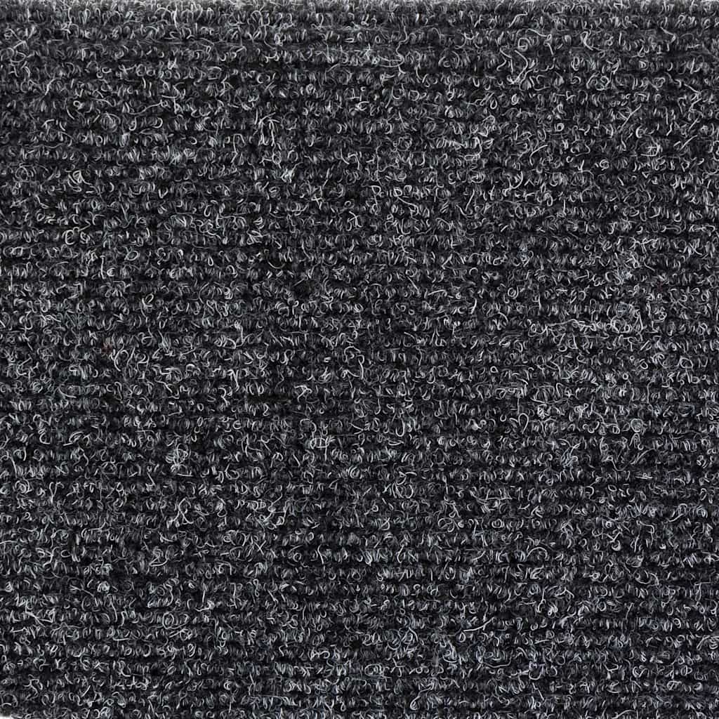 Selbstklebende Treppenmatten 10 Stk. Dunkelgrau 56x17x3 cm - Pazzar.ch