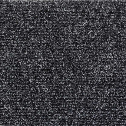 Selbstklebende Treppenmatten 10 Stk. Dunkelgrau 56x17x3 cm - Pazzar.ch