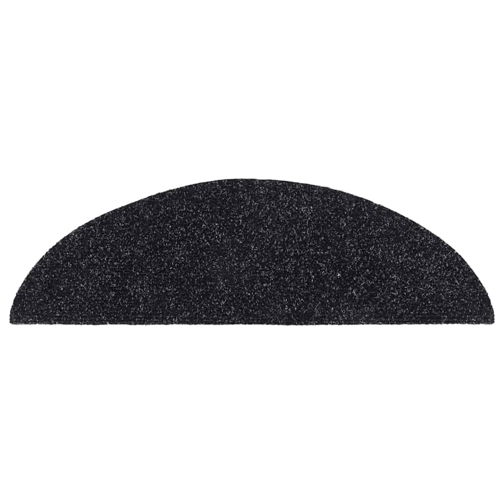 Selbstklebende Treppenmatten 10 Stk. Schwarz 56x17x3 cm - Pazzar.ch
