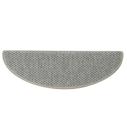 Treppenmatten Selbstklebend Sisal-Look 15 Stk 65x21x4 Hellbeige