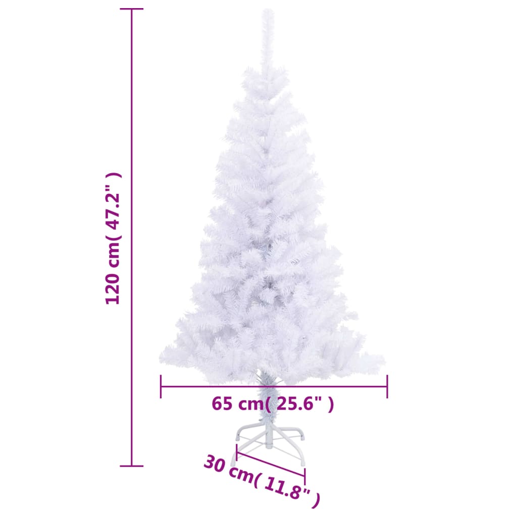 Künstlicher Weihnachtsbaum mit Ständer 120 cm 230 Zweige - Pazzar.ch