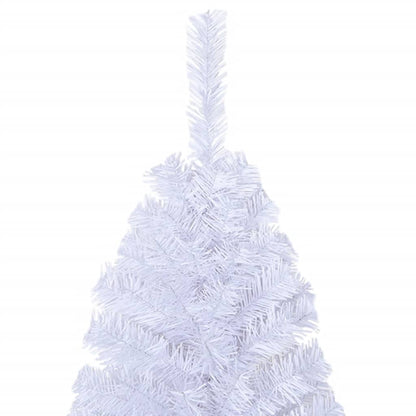 Künstlicher Weihnachtsbaum mit Dicken Zweigen Weiß 120 cm PVC - Pazzar.ch