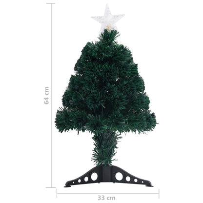 Weihnachtsbaum mit Beleuchtung und Ständer 64 cm Glasfaser - Pazzar.ch