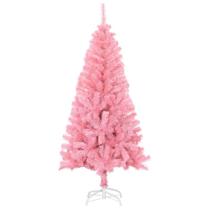 Künstlicher Weihnachtsbaum mit Ständer Rosa 120 cm PVC - Pazzar.ch