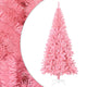 Künstlicher Weihnachtsbaum mit Ständer Rosa 240 cm PVC