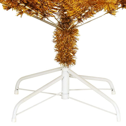 Künstlicher Weihnachtsbaum mit Ständer Gold 240 cm PET - Pazzar.ch