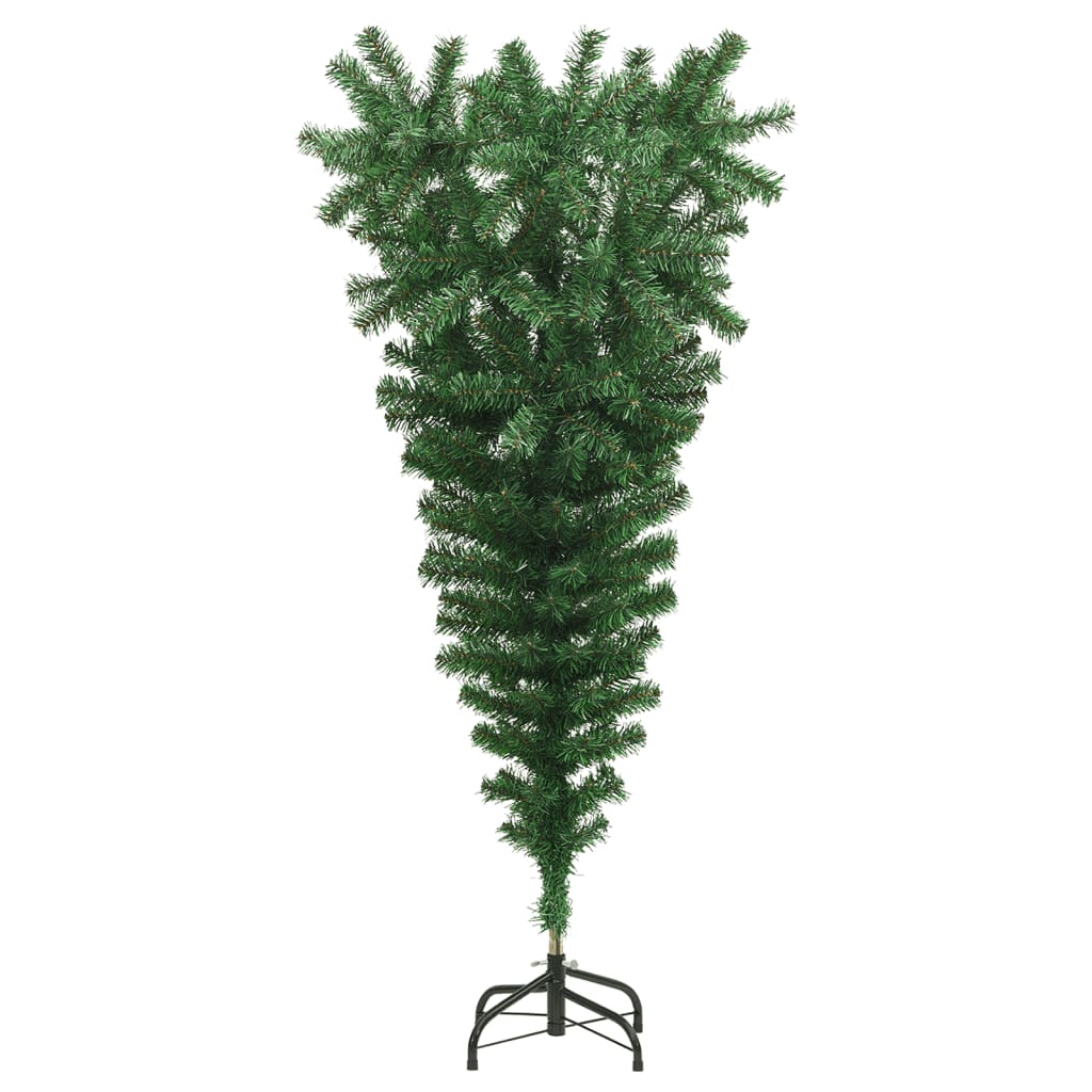 Künstlicher Weihnachtsbaum mit Ständer Umgekehrt Grün 120 cm - Pazzar.ch