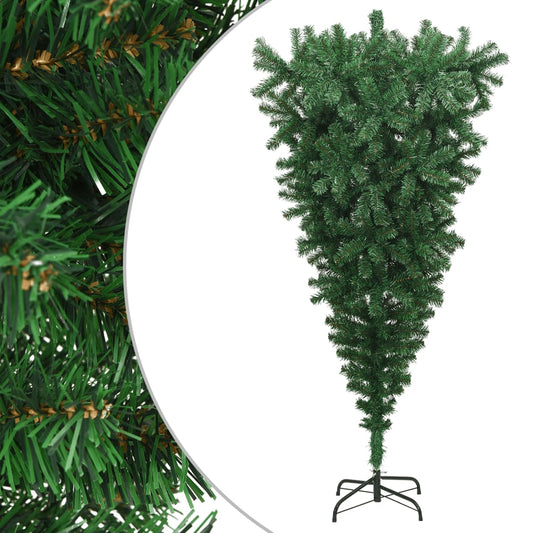 Künstlicher Weihnachtsbaum mit Ständer Umgekehrt Grün 240 cm - Pazzar.ch