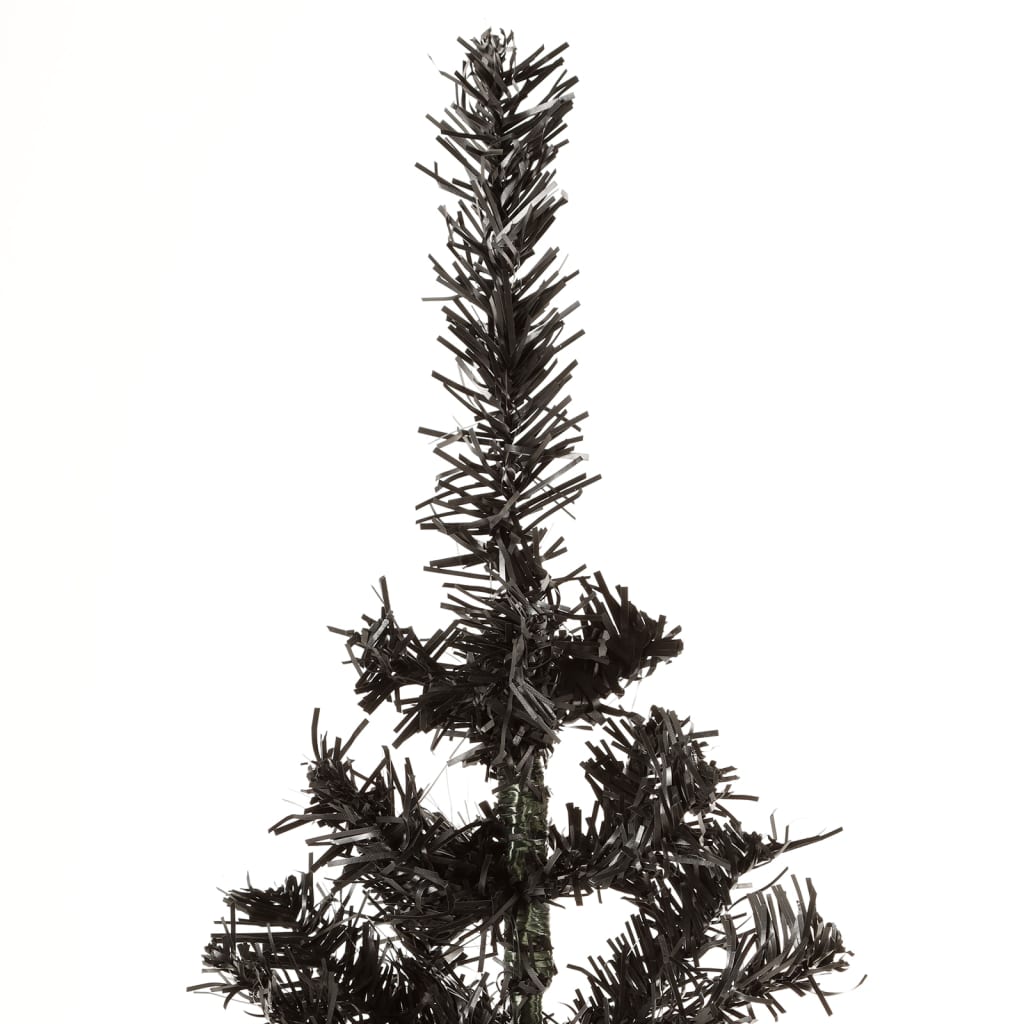 Schlanker Weihnachtsbaum Schwarz 150 cm - Pazzar.ch