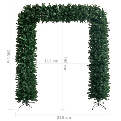 Weihnachtsgirlande Grün 240 cm - Pazzar.ch