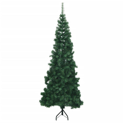 Künstlicher Eck-Weihnachtsbaum Grün 240 cm PVC - Pazzar.ch