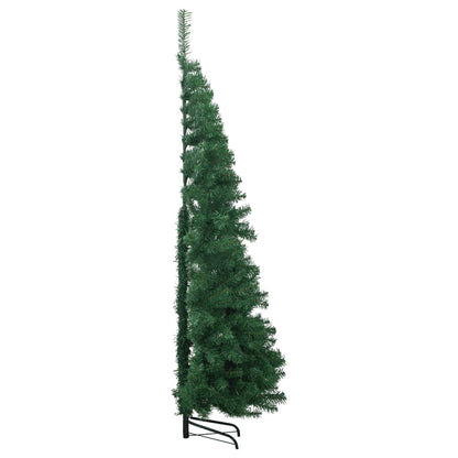 Künstlicher Eck-Weihnachtsbaum Grün 240 cm PVC - Pazzar.ch