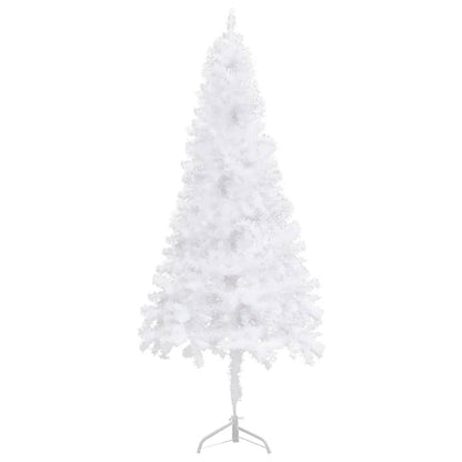 Künstlicher Eck-Weihnachtsbaum Weiß 150 cm PVC - Pazzar.ch