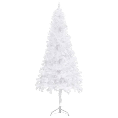 Künstlicher Eck-Weihnachtsbaum Weiß 210 cm PVC - Pazzar.ch