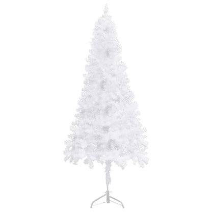 Künstlicher Eck-Weihnachtsbaum Weiß 240 cm PVC - Pazzar.ch