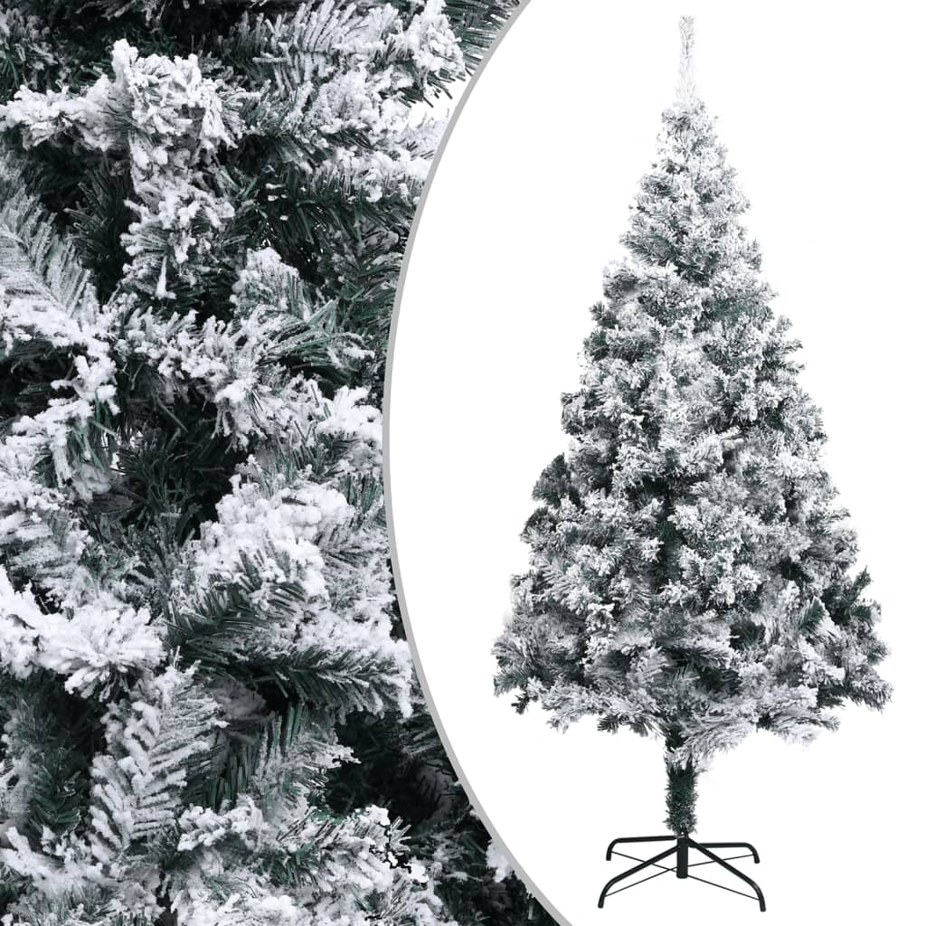 Künstlicher Weihnachtsbaum Beschneit Grün 300 cm PVC - Pazzar.ch