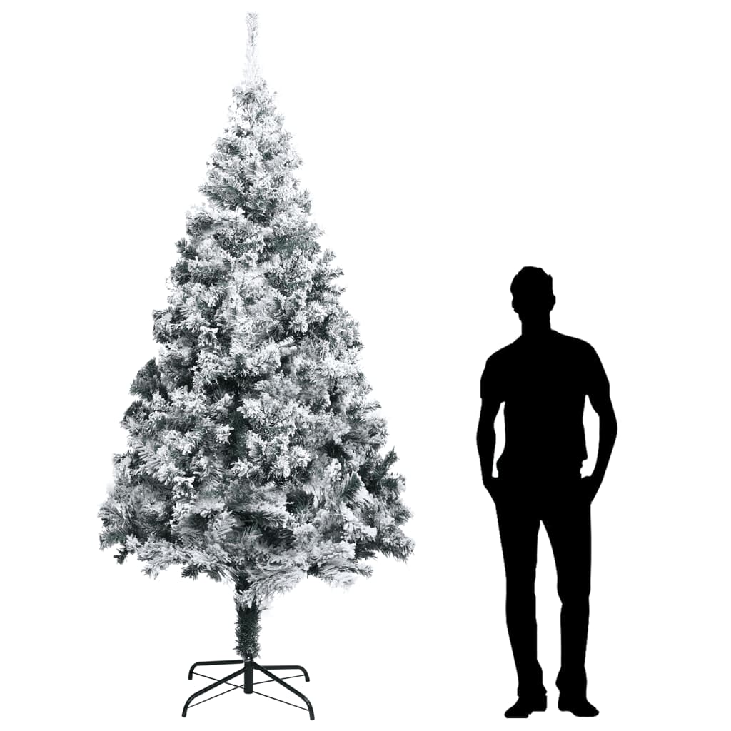 Künstlicher Weihnachtsbaum Beschneit Grün 300 cm PVC - Pazzar.ch