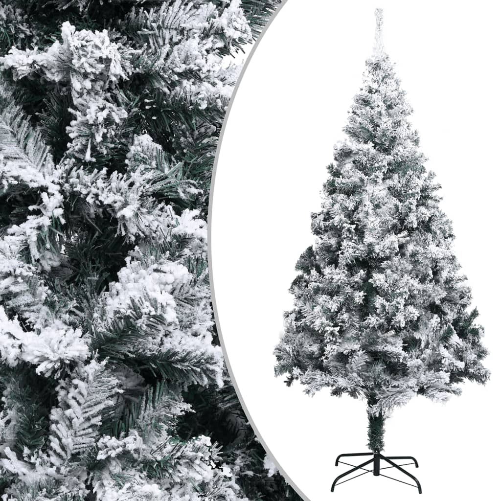 Künstlicher Weihnachtsbaum Beschneit Grün 400 cm PVC - Pazzar.ch