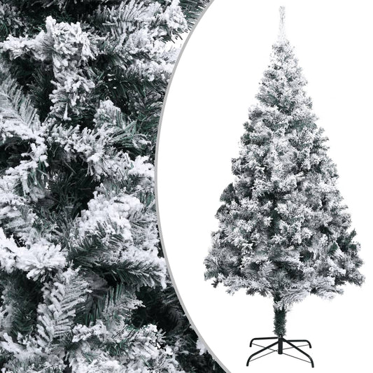 Künstlicher Weihnachtsbaum Beschneit Grün 400 cm PVC - Pazzar.ch