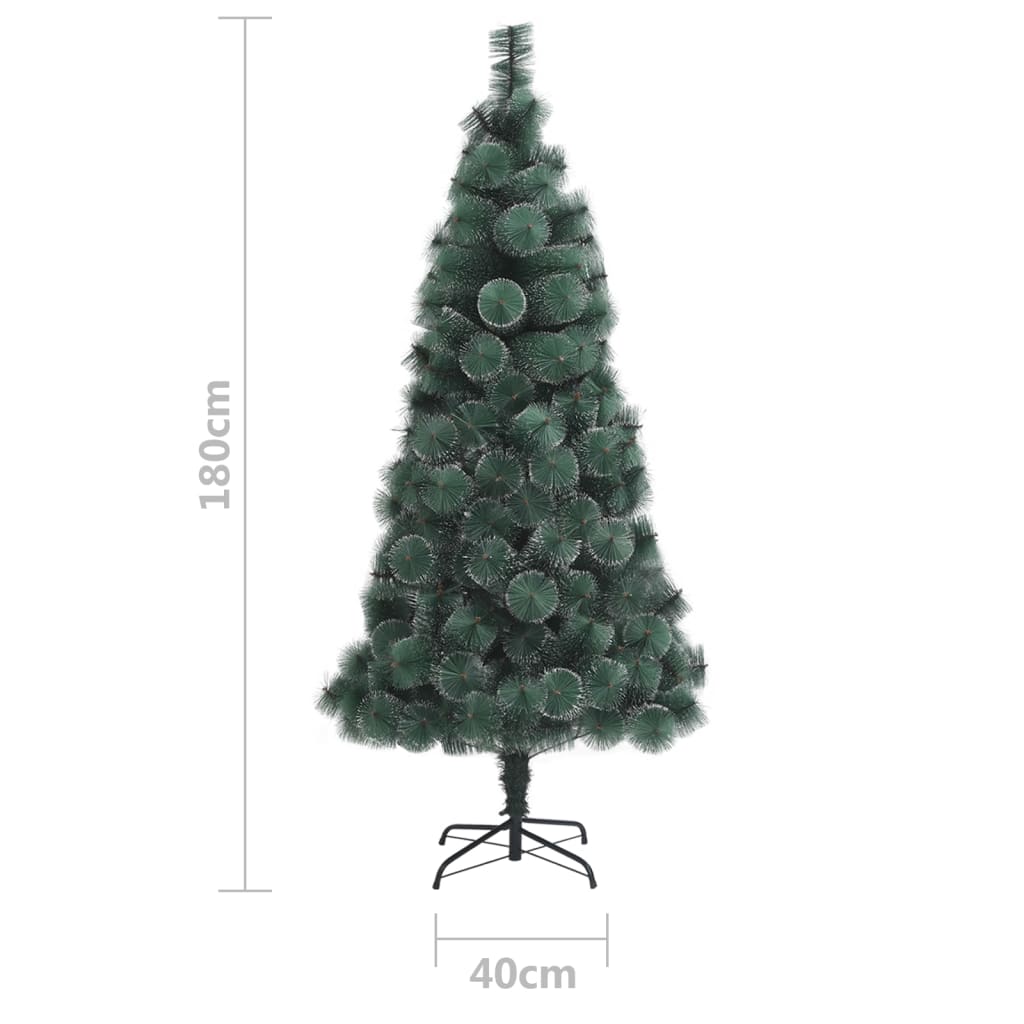 Künstlicher Weihnachtsbaum mit Ständer Grün 180 cm PET - Pazzar.ch