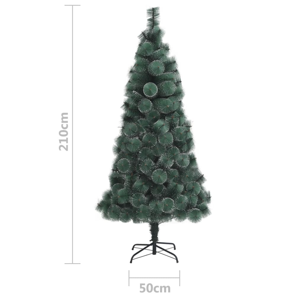 Künstlicher Weihnachtsbaum mit Ständer Grün 210cm PET - Pazzar.ch