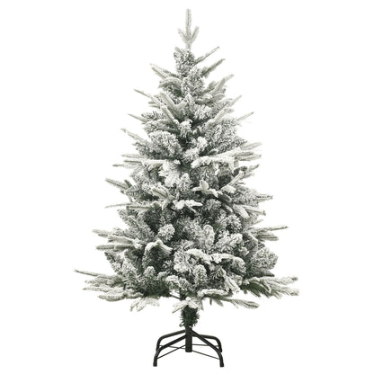 Künstlicher Weihnachtsbaum Beschneit Grün 120 cm PVC PE - Pazzar.ch