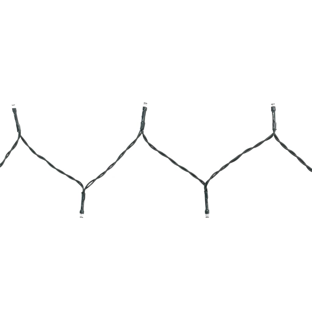 Weihnachtsbaum-Lichternetz mit 210 LEDs Kaltweiß 210 cm - Pazzar.ch